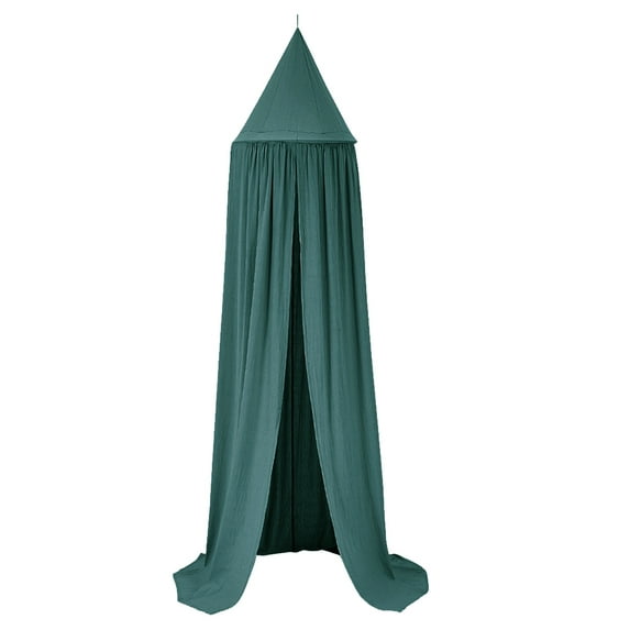 YLSHRF Bed Canopy,Baby Bed Canopy Net Round Black Green Hanging Bed Netting Living Room Decoration, Net