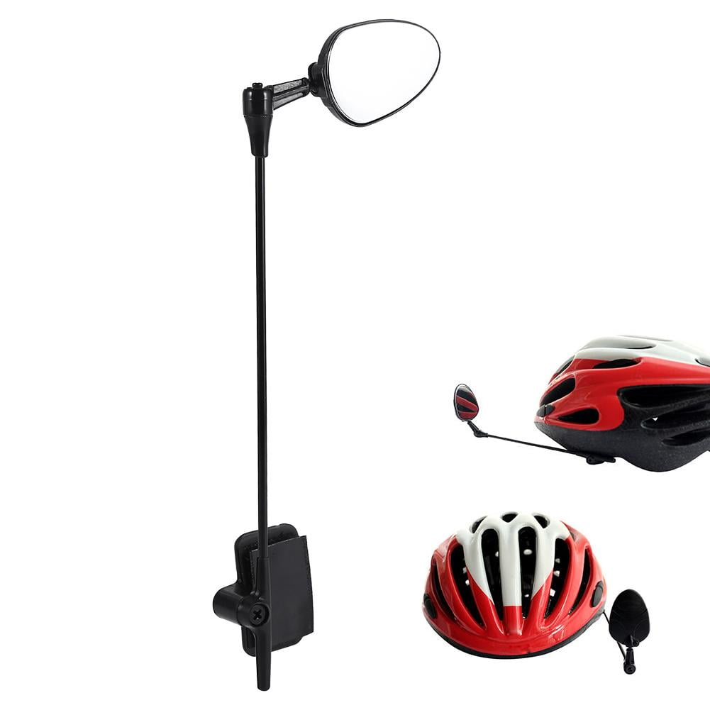 YLSHRF Bike Rear View Durable ABS Helmet Rear View Mirror Safety Mountain Road Bike Adjustable Mirror With Clear View Helmet Mirror