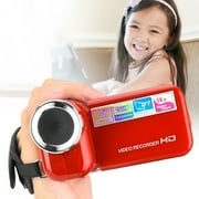 YLSHRF Camcorder Recorder,Portable Children Kids 16X HD Digital Video Camera Camcorder with TFT LCD Sceen,Digital Video Camera