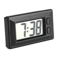 thumbnail image 1 of YLSHRF LCD Digital Mini Table Car Dashboard Electronic Clock 3" x 1.7" x 0.7" Date Time Calendar Display Desk Digital Clock for Home Car Office, 1 of 7