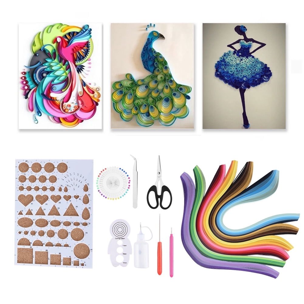 YLSHRF Paper Quilling Kits 14PCS Paper Quilling Kits with 6 Colors — free download