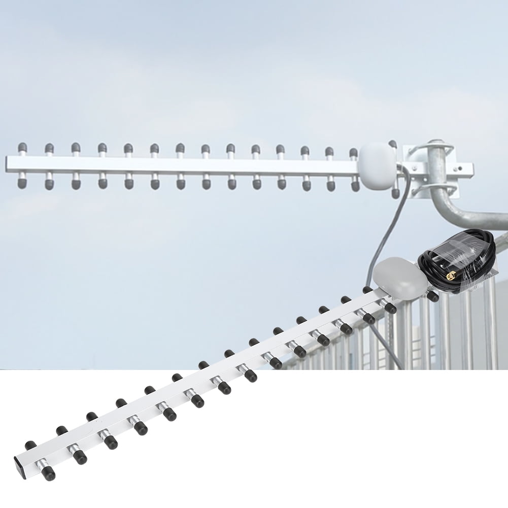 YLSHRF Router Antenna, Yagi Antenna,4G 16 Unit 25dBi High Gain Wireless Router Network Card Directional Yagi Antenna
