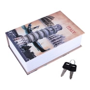 WinBest Dual Book Hidden Safe Lock Box with Key Lock - Walmart.com