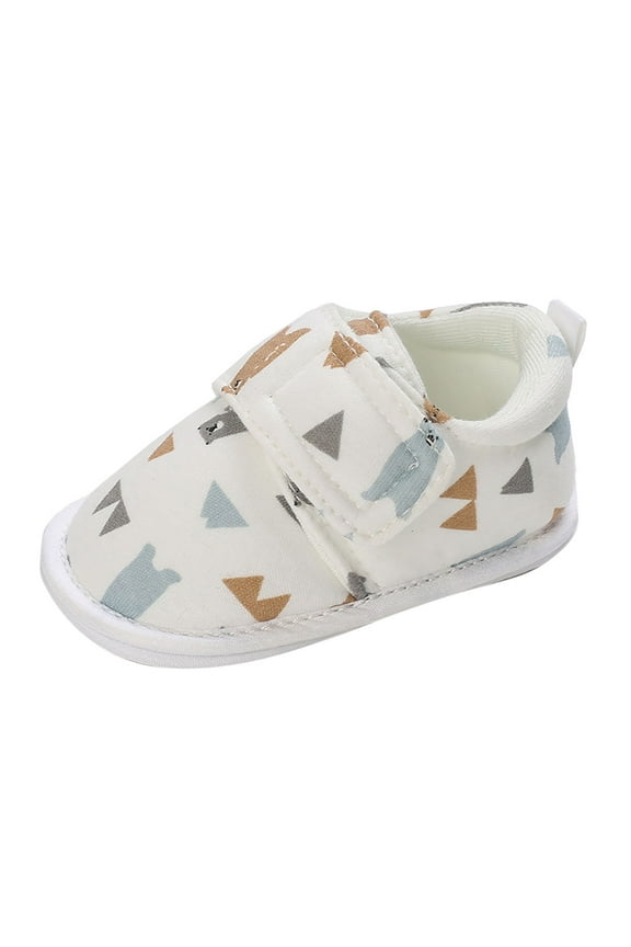 Baby Boys Girls Shoes Canvas Toddler Sneakers Anti-Slip First Walkers