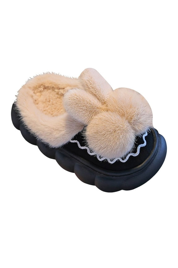 Boys Girls Slide Slipper Soft Plush Fleece Lightweight Non Slip Indoor Outdoor Slippers