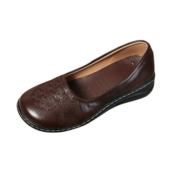 YLYL Casual Loafers for Women Classic Comfortable Fashion Walking Shoes Slip-on Business Lightweight Dressy Work Flat 2025