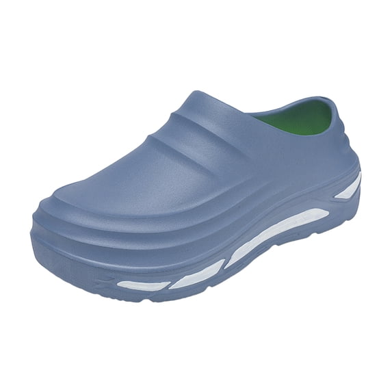 YLYL Clogs for Men Non Slip Waterproof Oil Resistant Kitchen Nurse Garden Health Care Food Service Work Shoes