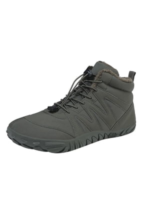 Snow Boots for Men Women Waterproof Heel Slip on Warm Comfortable Outdoor Mid-Calf Boots