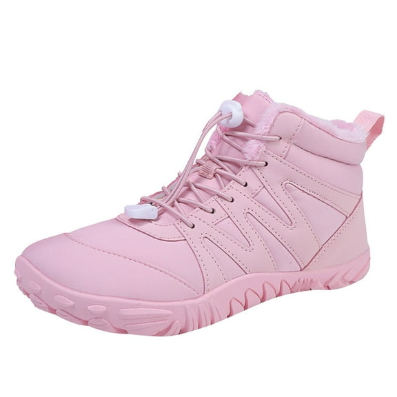 YLYL Hike Winter Footwear Barefoot Boots for Men Women Walking Hiking Shoes Waterproof Wide Toe Box Boots