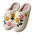 thumbnail image 1 of YLYL Womens Mens House Slippers Warm Fuzzy Soft Plush Anti Slip Casual Slip-on Outdoor Indoor Bedroom Shoes, 1 of 7