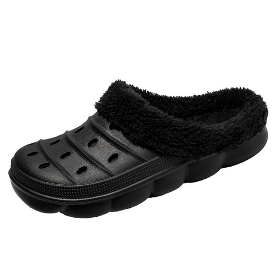 YLYL House Slippers for Women Men Soft Plush Retro Slip-On Comfortable Warm Shoes for Indoor Outdoor