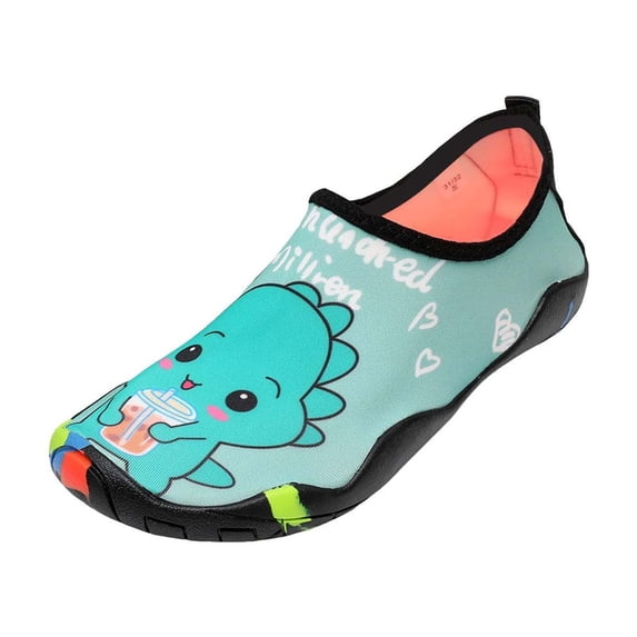 YLYL Kid Boys Girls Barefoot Shoes Quick Dry Slip on Aqua Socks Beach Yoga Sports Water Shoes