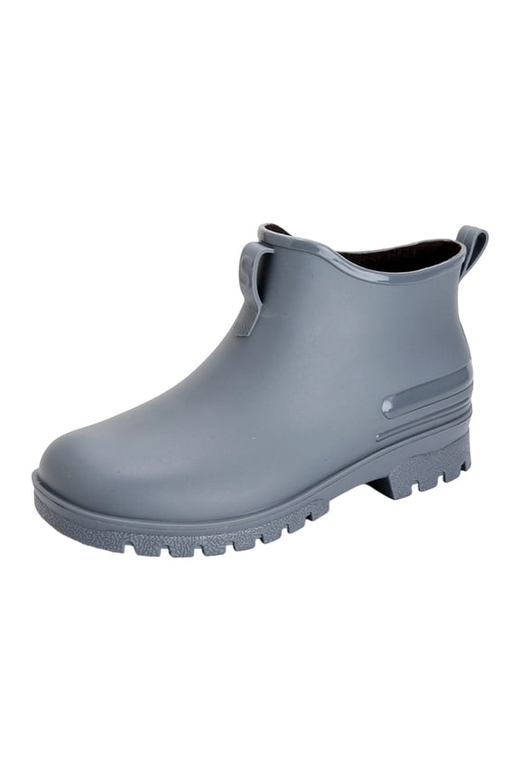 Women's Short Rain Boots Waterproof Non Slip Lightweight Garden Rubber Shoes Chelsea Ankle Boots