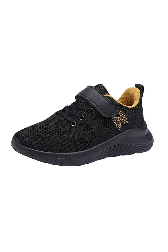 Kids Girl Sneakers Butterfly Fashion Comfortable Sneakers for Outdoor School Running Walking Travel