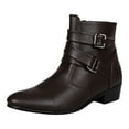 thumbnail image 1 of YLYL Men Boots Ankle for Dressy and Casual Occasions Comfortable Short Booties, 1 of 8