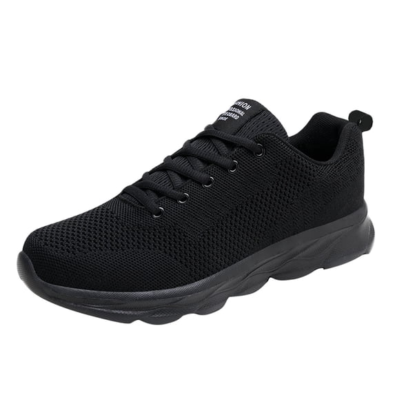 YLYL Men Sneakers Arch Support Breathable Mesh Lace up No Slip Comfortable Casual Workout Running Shoes