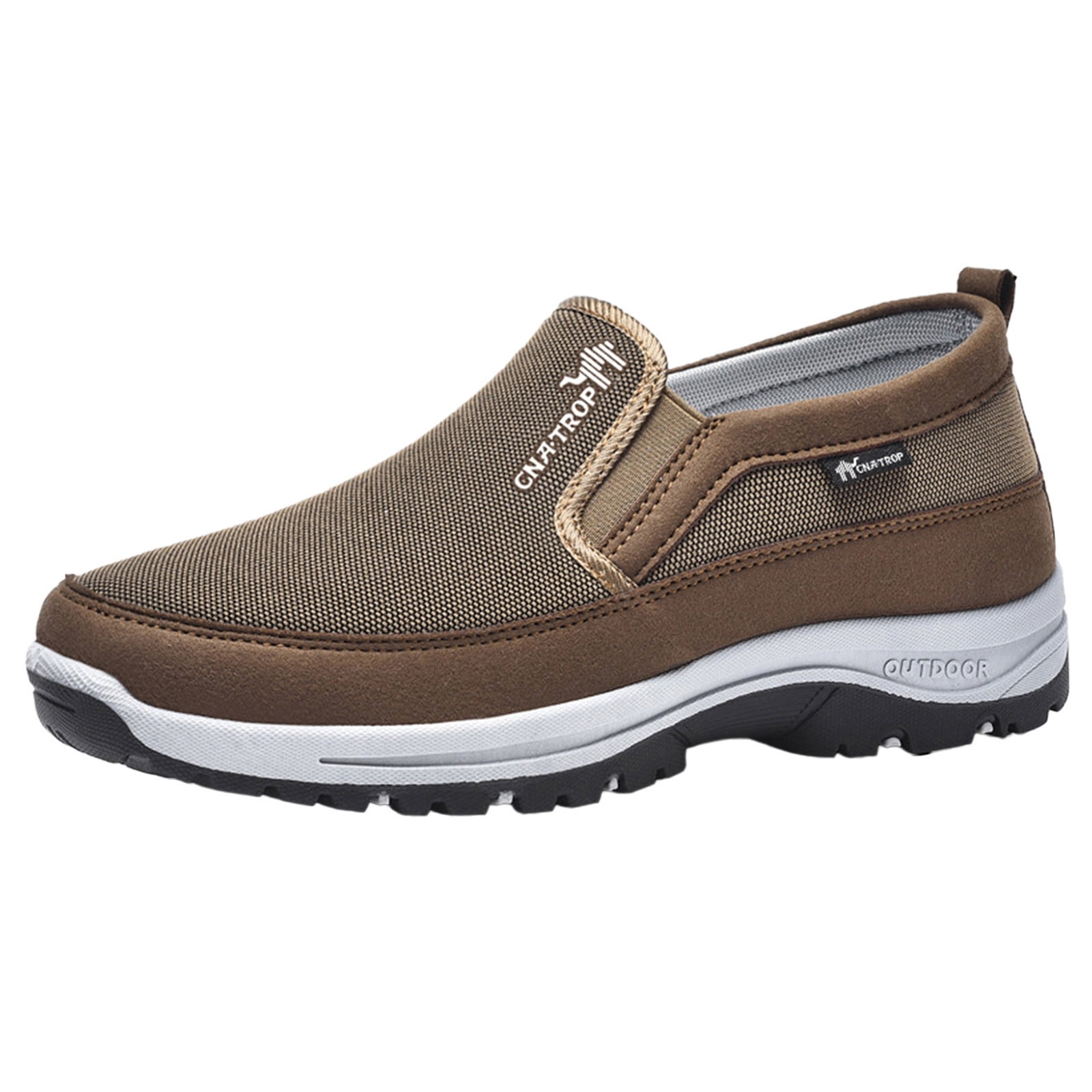 YLYL Men's Orthopedic Sneakers Arch Support Lightweight No Slip Casual Outdoor Hiking Walking Shoes