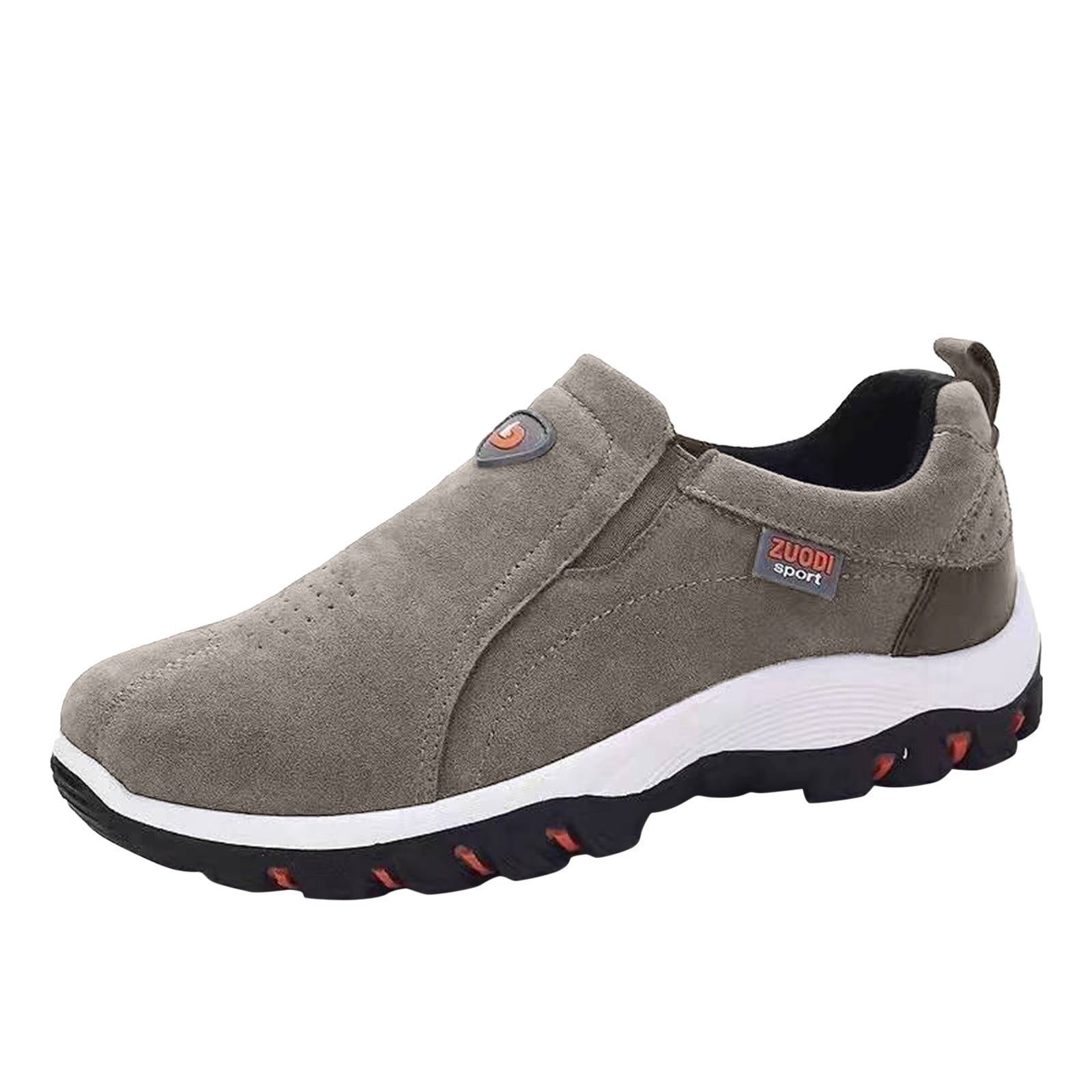 YLYL Men's Orthopedic Sneakers Arch Support Wide Width No Slip Lightweight Outdoor Walking Hiking Shoes