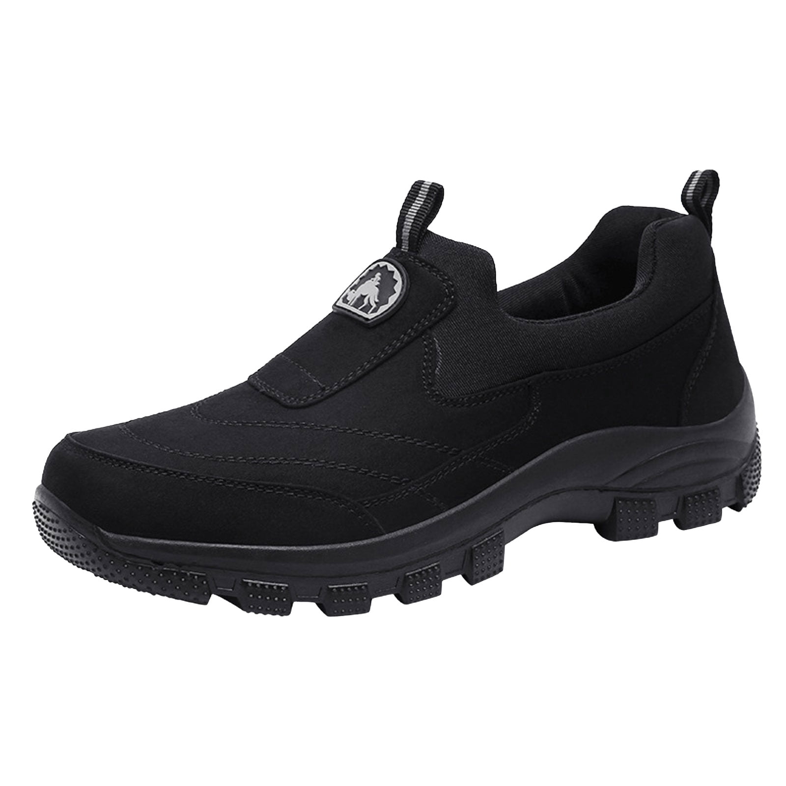 YLYL Men's Orthopedic Sneakers Non-Slip Lightweight Casual Slip-On Outdoor Hiking Walking Shoes