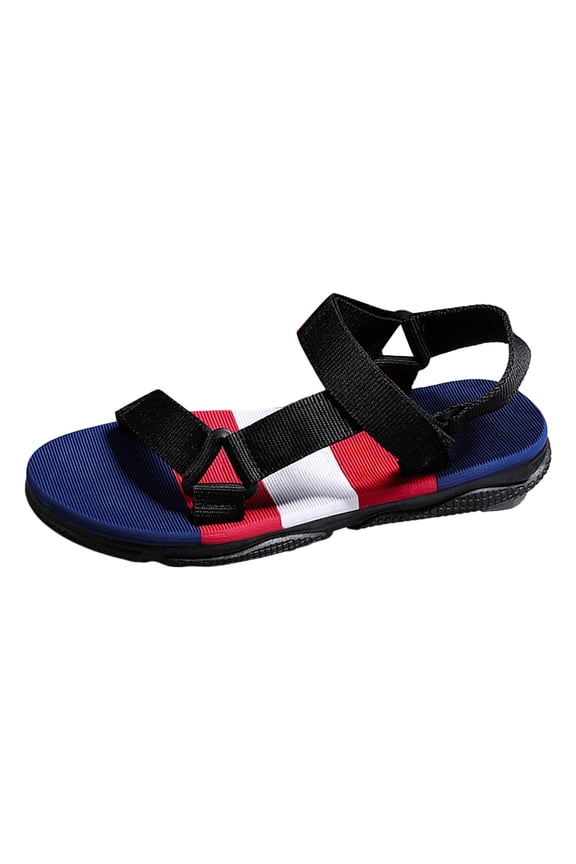 Men's Sport Sandals Open Toe Arch Support No Slip Casual Beach Water Shoes for Walking Fishing Trekking Camping