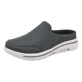 YLYL Men's Women's Open Back Sneaker Clogs Knit Mules Shoes Lightweight Breathable Slippers