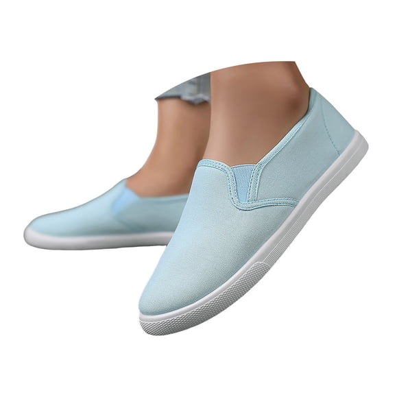 YLYL Men's Women's Shoes Low Top Classic Fashion Causal Comfortable Slip on Walking Dress Shoes