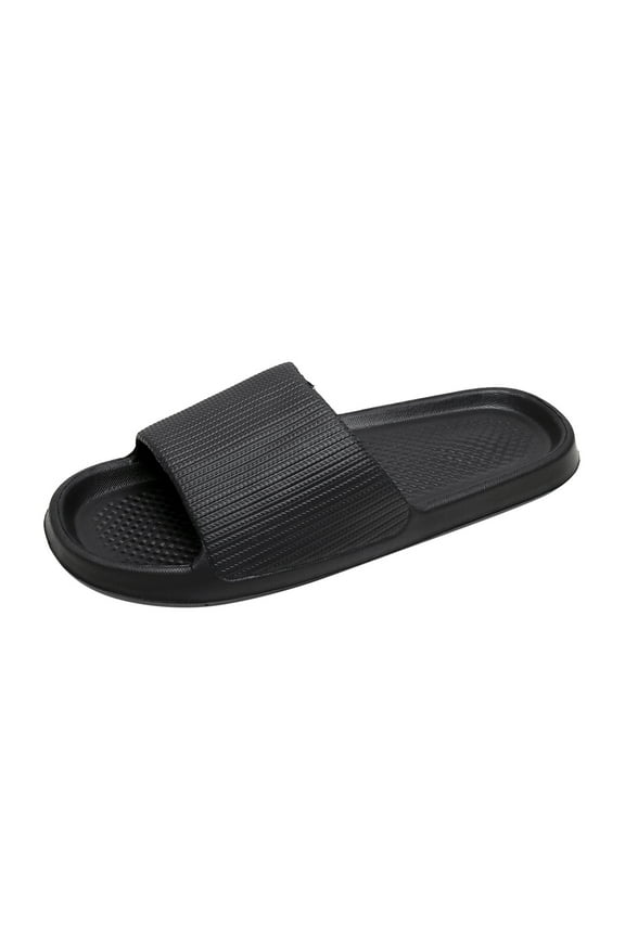 Mens Shower Slippers Non Slip Shoes Cushioned Sole Bathroom Indoor Outdoor Pool Slides Slippers
