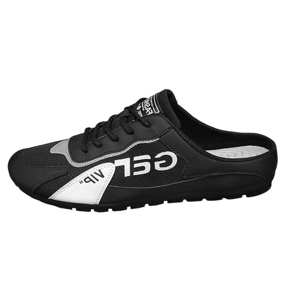 YLYL Mens Slip on Shoes Casual Indoor & Outdoor Walking Mules Sneakers Non-Slip Comfortable Loafers for Work/Hiker/Trekking