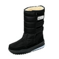 thumbnail image 1 of YLYL Mens Womens Waterproof Warm Fur Lined Cold Weather Outdoor Winter Snow Boots, 1 of 5