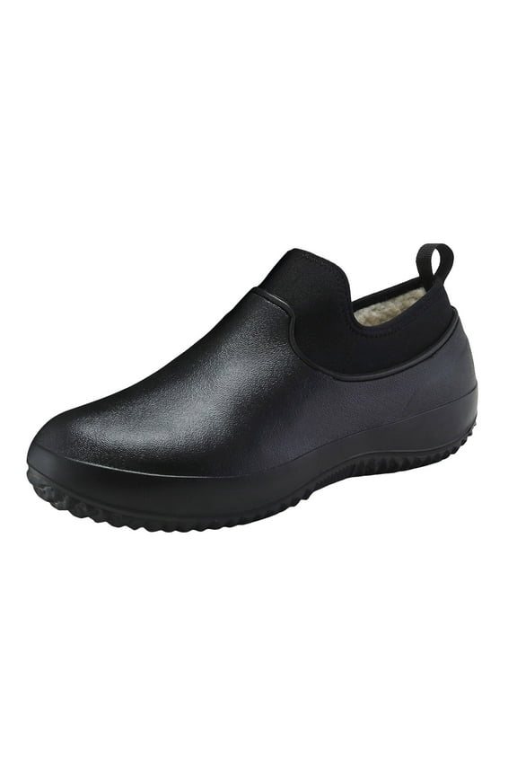 Mens Work Clogs Waterproof Non Slip Oil Resistant Safety Garden Chef Shoes