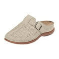 thumbnail image 1 of YLYL Mules for Women with Adjustable Hook Loop Slip on Wedge Heel Arch Support Lightweight Breathable Walking Clogs, 1 of 5