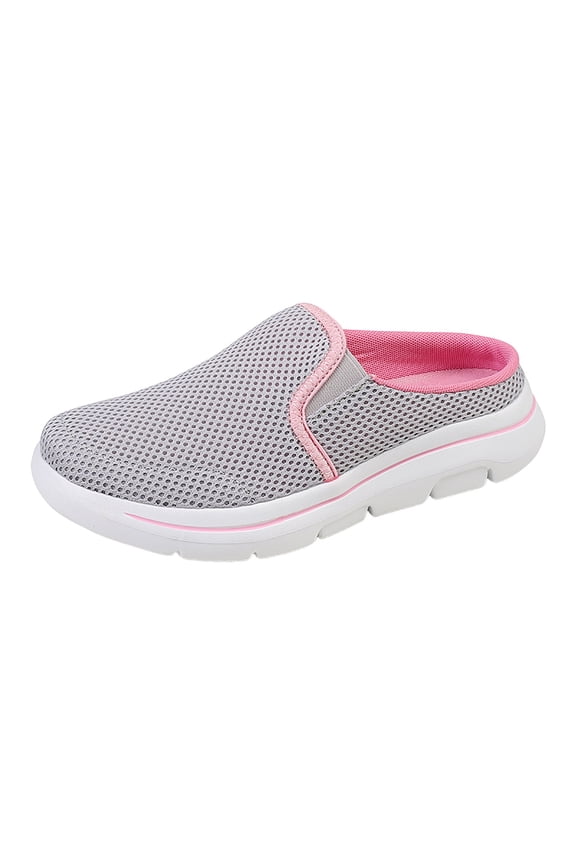 Mules for Womens Mens Open Back Breathable Mesh Lightweight Casual Slip on Walking Clogs