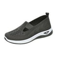 thumbnail image 1 of YLYL Orthopedic Shoes for Women Arch Support Comfortable Lightweight Slip on Diabetic Walking Nurse Shoes, 1 of 6