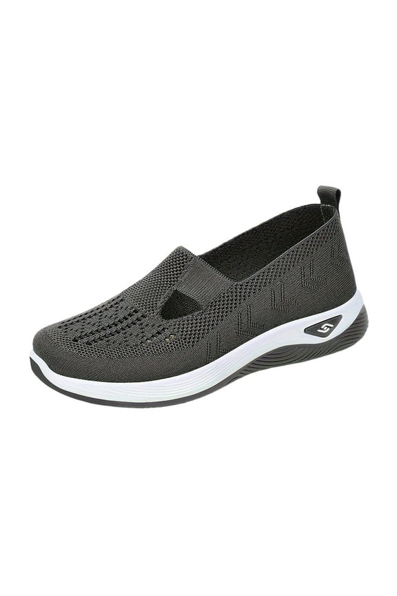Orthopedic Shoes for Women Arch Support Comfortable Lightweight Slip on Diabetic Walking Nurse Shoes