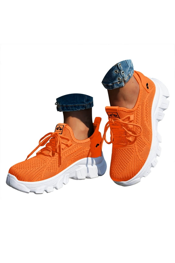 Orthopedic Sneakers for Women Breathable Walking Shoes Slip on Trainers Comfortable Casual Athletic Shoe