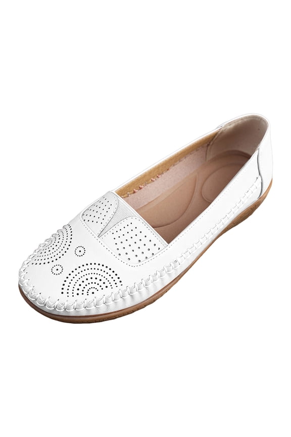 Penny Loafers for Women Comfortable Lightweight Casual Slip on Business Moccasins Driving Boat Shoes