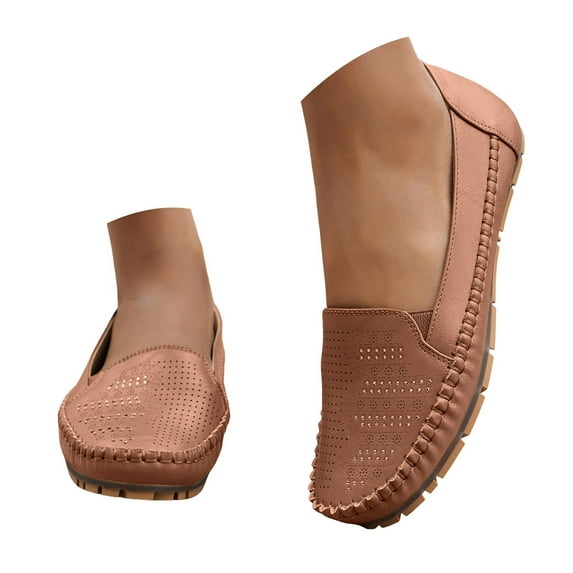 YLYL Women Penny Loafers Comfortable Lightweight Casual Slip on Business Work Moccasins Driving Boat Shoes