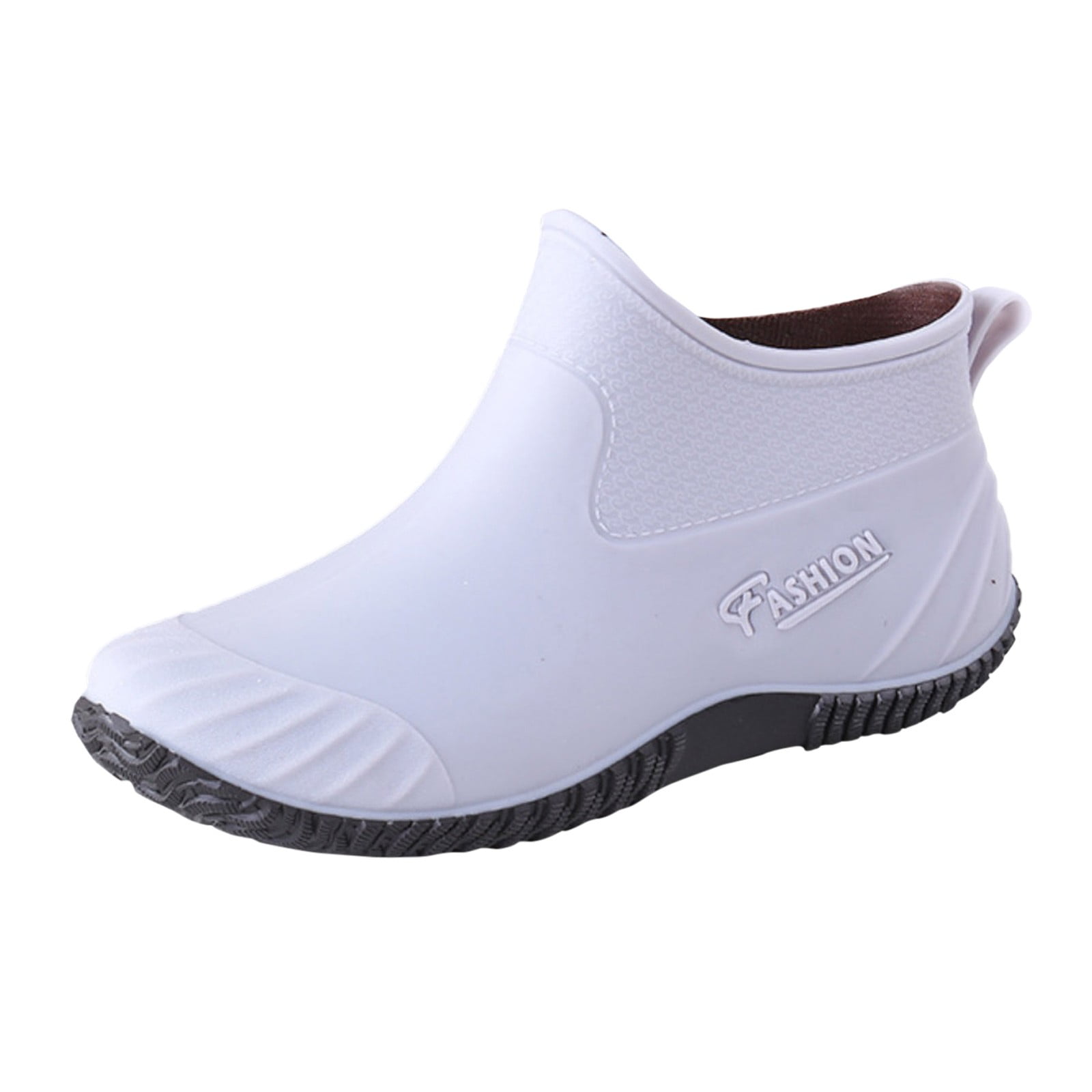 YLYL Rain Boots Women Wide Width Mid Calf Non Slip Garden Shoes Comfortable Ankle Shoes
