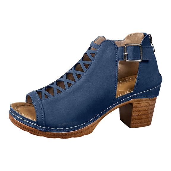 YLYL Sandals Women with Back Strap Dressy Comfort Slides Fashion Casual Walking Sandal