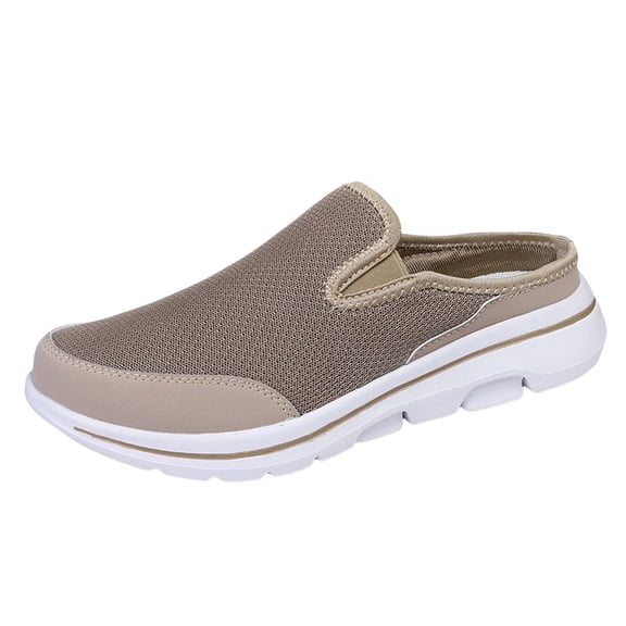 YLYL Slip on Mules & Clogs for Womens Mens Light Open Back Shoes Comfort Walking Shoes Breathable Slippers Closed Toe Slides