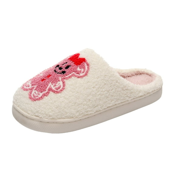 YLYL Christmas Tree Womens Mens House Slippers Cozy Warm Fluffy Plush Memory Foam Winter Indoor Outdoor Shoes