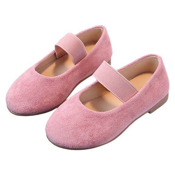 YLYL Toddler Girls Mary Jane Shoes Soft Sole Slip on School Wedding Party Church Ballet Flats Shoes