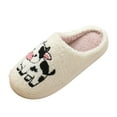 thumbnail image 1 of YLYL Women Men House Slippers Fluffy Fuzzy Cozy Warm Memory Foam Winter Indoor Outdoor Shoes, 1 of 4
