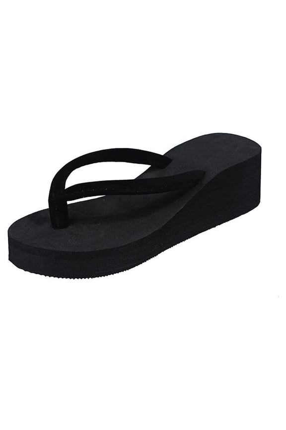 Wedge Platform Flip Flops Slippers for Women Comfortable Lightweight Casual Summer Beach Shoes