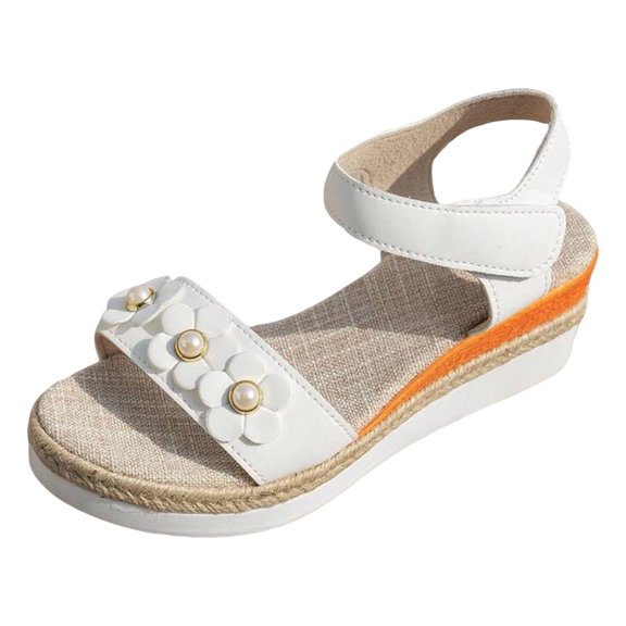 YLYL Wedge Platform Sandals for Women 2026 Wide Width Open Toe Dressy Casual Summer Beach Shoes