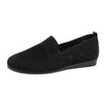 thumbnail image 1 of YLYL Women Flat Shoes Knitted Slip-on Lightweight Breathabel Soft Comfortable Ballet Loafers, 1 of 8