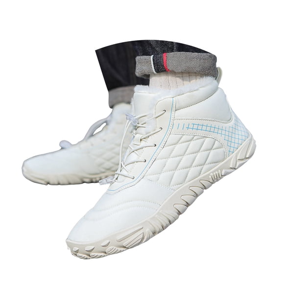YLYL Women Men Barefoot Boots Winter Barefoot Shoes Wide Toe Non-Slip Walking Hiking Sneakers