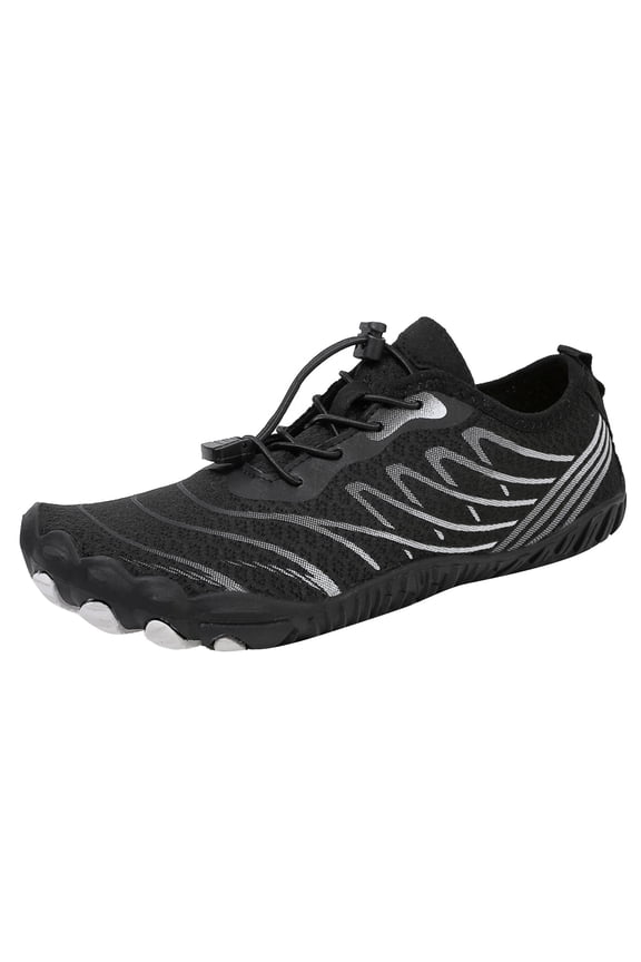Women Men Barefoot Shoes Non Slip Wide Toe Breathable Lightweight Beach Pool Swim Aqua Socks Water Shoes