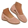 thumbnail image 1 of YLYL Women Orthopedic Loafers Hollow out Wedge Heel Comfort Casual Slip on Mary Janes Oxfords Shoes, 1 of 5