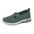 thumbnail image 1 of YLYL Women Orthopedic Sneakers Woven Breathable Running Shoes Arch Support Walking Shoes Soft Sole Cloud Slide Shoes, 1 of 7